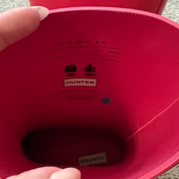 Hunter Fuchsia Rain Boots - Picture 5 of 6